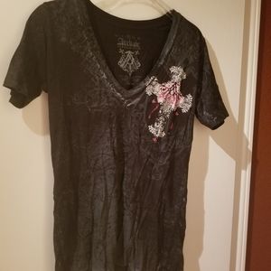 Archaic Affliction Black/Pink Tee